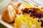 زرشک پلو با مرغ
